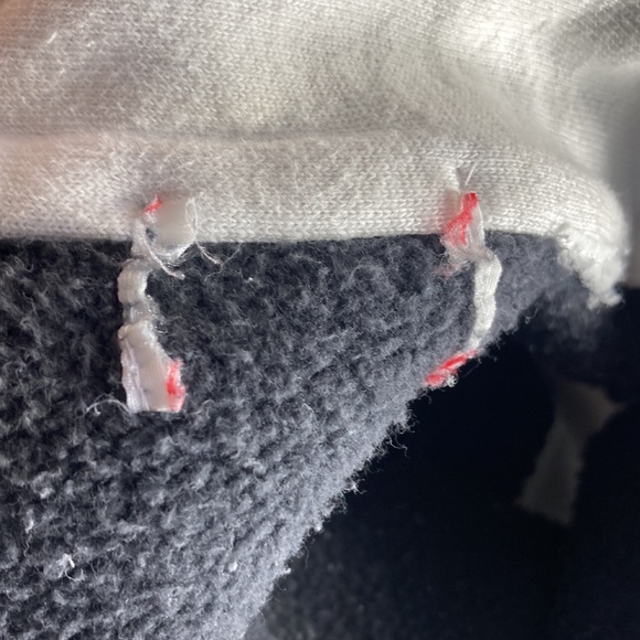 Womens Unbranded Vintage Black & White San Francisco 1/4 Zip Pullover Small - Picture 6 of 11